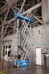 10m Makaslı Platform Manlift ( AKÜLÜ )
