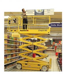 10m Makaslı Platform Manlift ( AKÜLÜ )